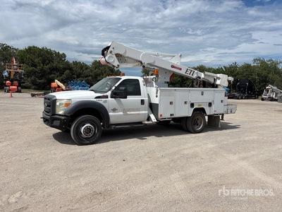 ETI ETCMH37IH 37 ft on 2012 Ford F-550 XL 4x4 Camión con Canastilla