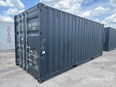 2026 20 ft Standard 20GP Storage Container (Unused)