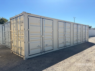 2026 40 ft High Cube Multi-Door Contenedor de almacenamiento