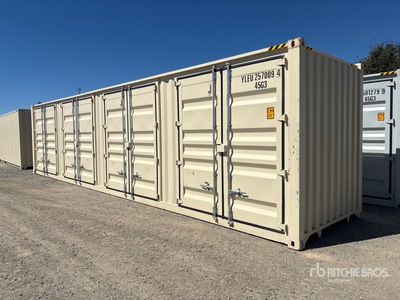 2026 40 ft High Cube Multi-Door Conteneur de stockage