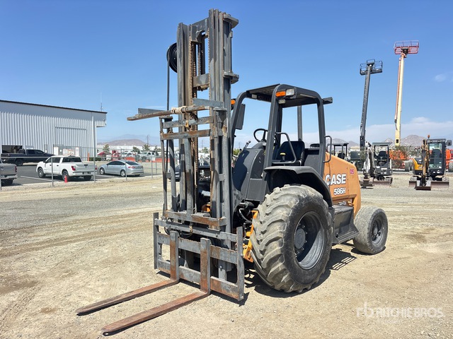 2018 Case 586H 6000 lb 4x2 Rough Terrain Forklift