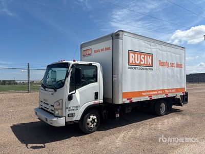 2012 Isuzu NPR Van Truck (Inoperable)