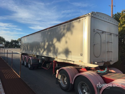 2016 Lusty 10.3 m Tri/A Tipping Trailer