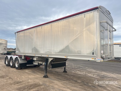 2012 Graham Lusty 7.7 m Tri/A B-Double Lead Belly Dump Trailer