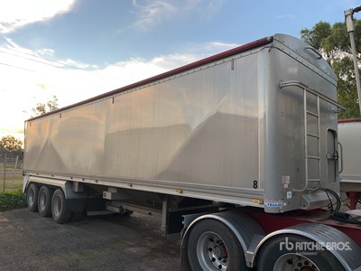 2012 Graham Lusty 10.7 m Tri/A Tipping Trailer