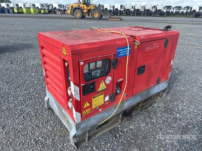 2012 Atlas Copco QAS20 20 kVA Skid-Mounted Generador