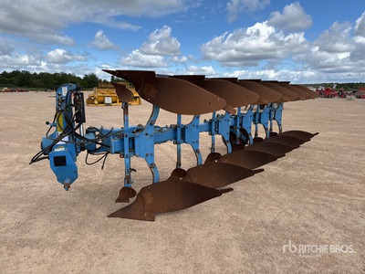 Lemken VariOpal 8 3-Point 6 Bottom Charrue 6 Corps Aratro reversibile