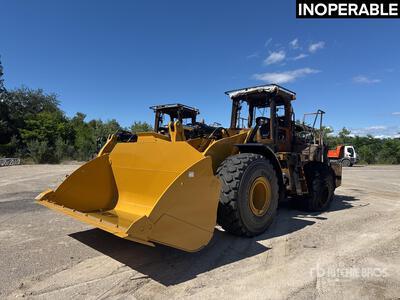 2026 Cat 972XE Fire Damaged Chargeuse Sur Pneus Incendiée Radlader (Inoperable)