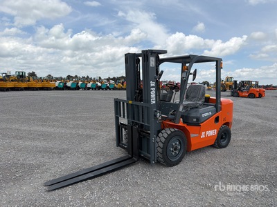 2026 JX POWER CPCD35-3S 7700 lb Pneumatic Tire Montacargas (Sin Usar) / Forklift (Unused)