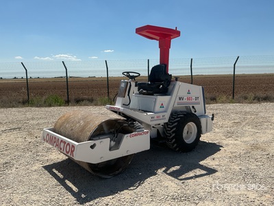 2002 Compactor MV-603-DT Rullo vibrante ferro gomma