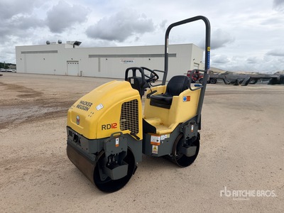 2018 Wacker Neuson RD12A Rullo vibrante tandem (Inoperable)