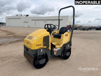 2018 Wacker Neuson RD12A مدحلة ذات اسطوانتين (Inoperable)