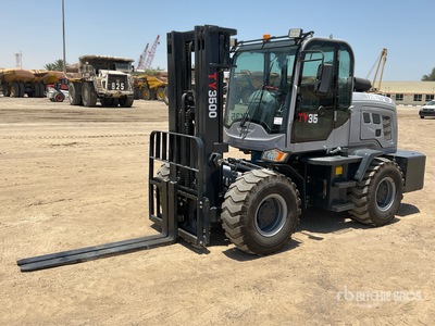 2025 TANGYU TY3500 3.5 ton 4x4 Rough Terrain Forklift