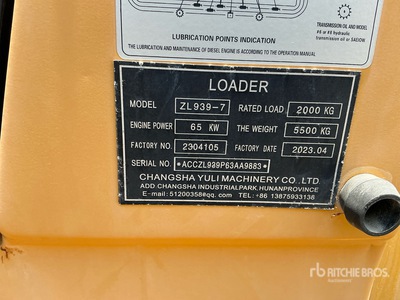 2023 Accord ZL939-7 Wheel Loader