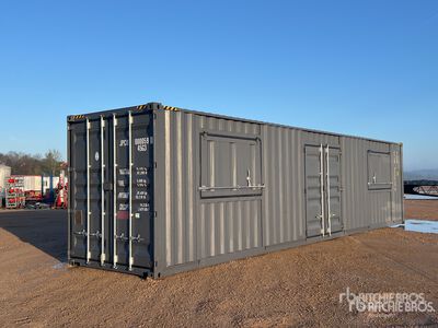 2025 Conteneur 40 Pieds (Non Utilise) 40 Ft High Cube Multi-Door Storage Container (Unused)