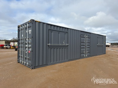 2025 Conteneur 40 Pieds (Non Utilise) 40 Ft High Cube Multi-Door Conteneur de stockage (Unused)
