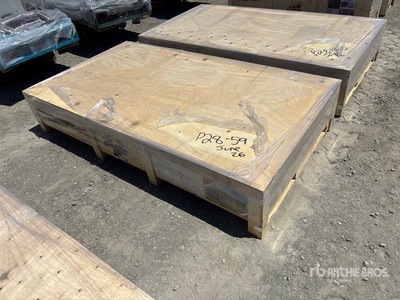 2026 SDLGM1220F Galvanized Metal Schuilplaats voor vee (Unused)