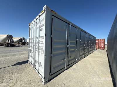 2026 40 ft High Cube Multi-Door Storage Container