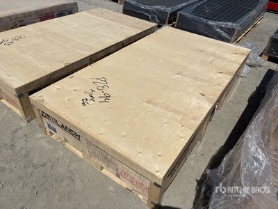 2026 SDLGM1220F Galvanized Metal Schuilplaats voor vee (Unused)