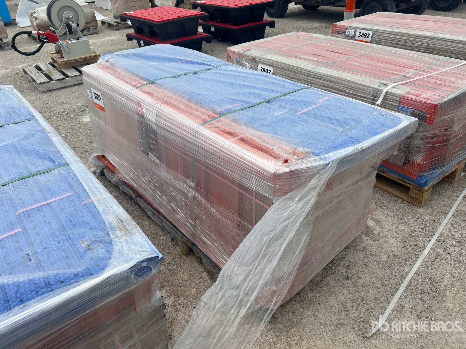 2026 HDMS6 4 ft 6-Section Heavy Duty Metal Shelving (Unused)