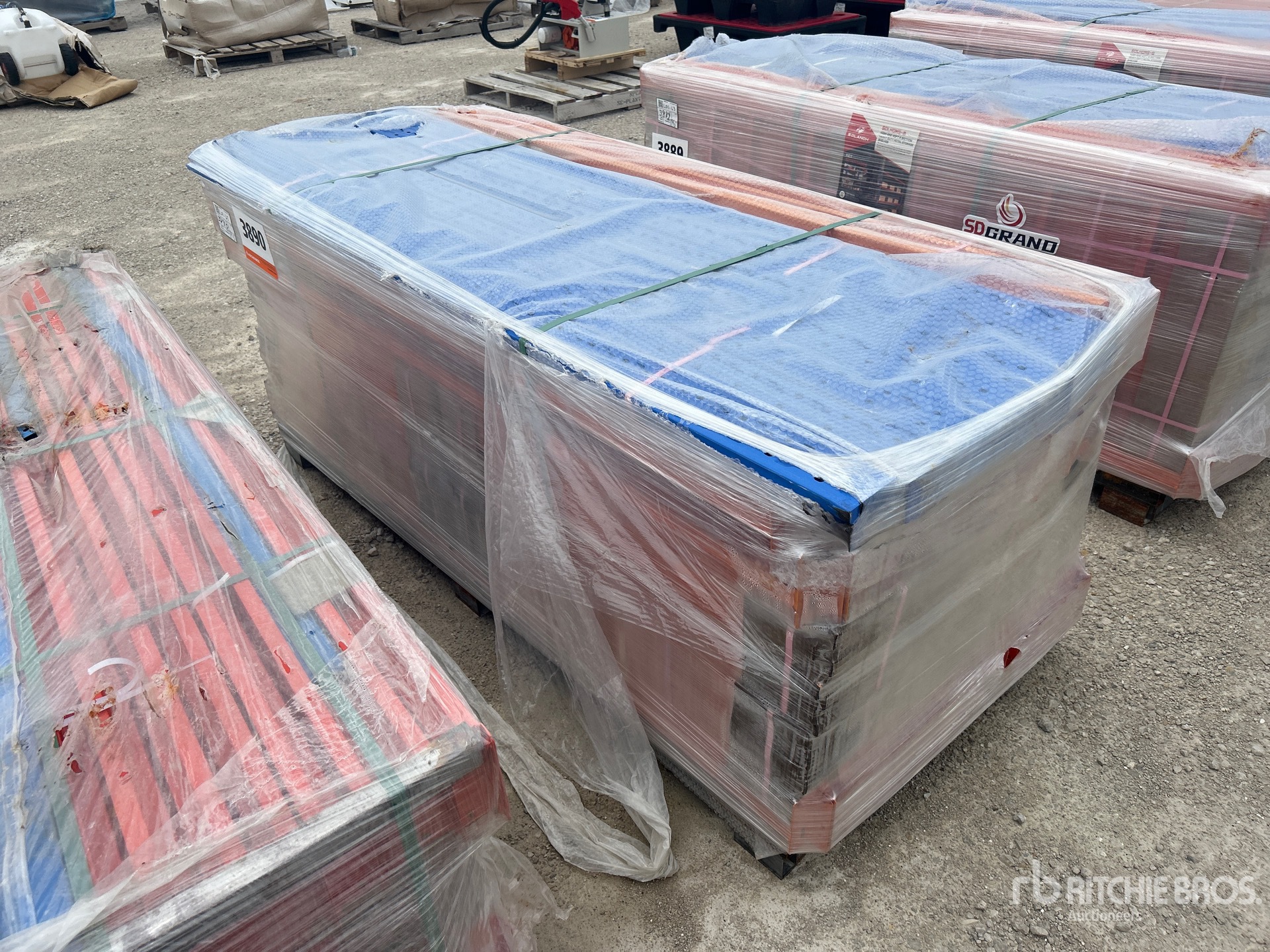 2026 HDMS6 4 ft 6-Section Heavy Duty Metal Shelving (Unused)