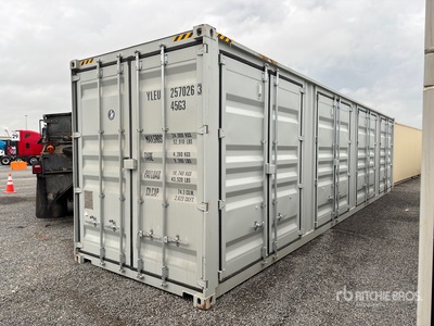 2026 40 ft High Cube Multi-Door Conteneur de stockage