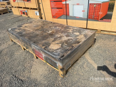 2026 SDLGM1220F 20 ft x 12 ft Galvanized Metal Livestock Shelter (Unused)