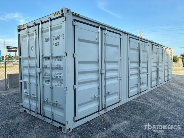 2026 40 ft High Cube Multi-Door Storage Container