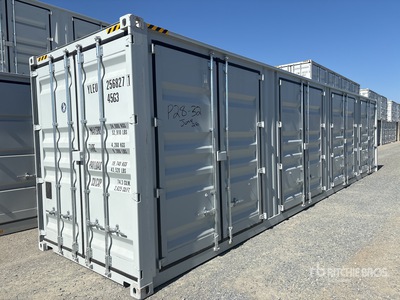 2026 40 ft High Cube Multi-Door Conteneur de stockage