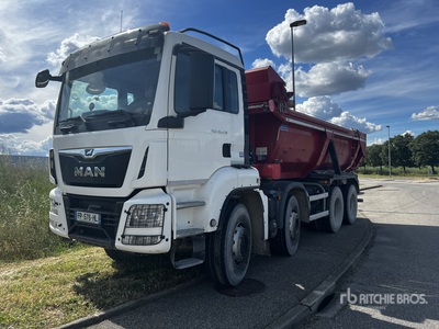 2020 MAN TGS 35.470 8x4 Camion Benne Camion à benne basculante Tri/E