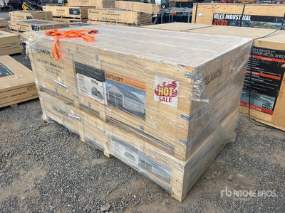 2026 SDL2533DGMS 25 ft x 33 ft Double Garage Metal Schuur (Unused)