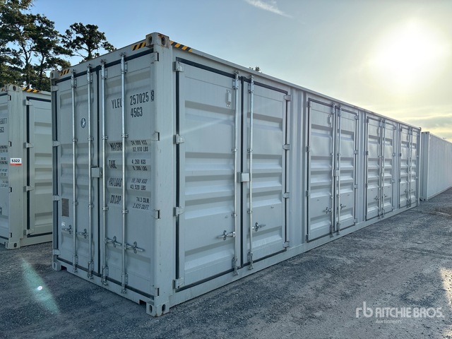 2026 40 ft High Cube Multi-Door Storage Container