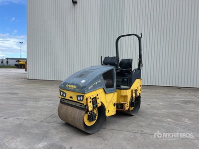 2017 Bomag BW100 AD-5 Compacteur Vibrant Tandem Tandemwalze