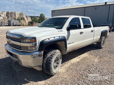2016 Chevrolet 2500HD 4x4 Crew Cab Pickup