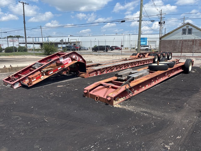 2012 Etnyre 50 Ton 45 ft Quad/A Lowboy Trailer