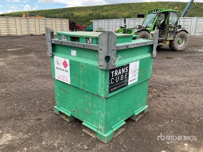 2008 Western 10TCG 970 L Skid Mounted Steel Diesel Tanque de combustible