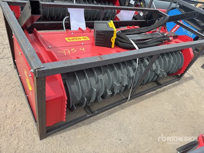 2026 Raytree RMBD72S 72 in Drum Skid Steer Mulcher (Unused)