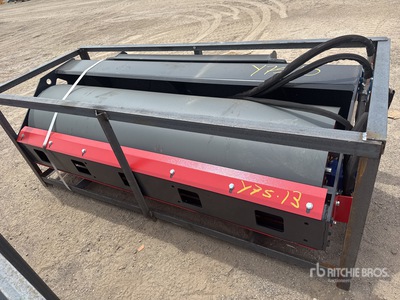 2026 Raytree RMVR76 76 in Skid Steer Vibratory Roller (Unused)