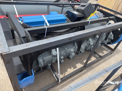 2026 Raytree RMDM72SS 72 in Drum Skid Steer Mulcher (Unused)