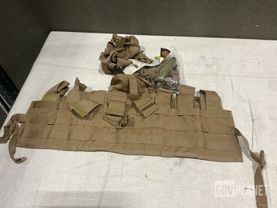 (168) Ibiley CR-USMC-COY Chest Rigs