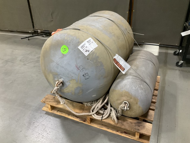 (2) Assorted Marine Fenders