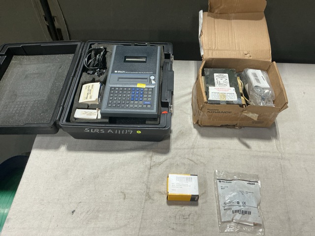 (1) Printer, (5) Ballasts, (38) Blocks & Assorted Items