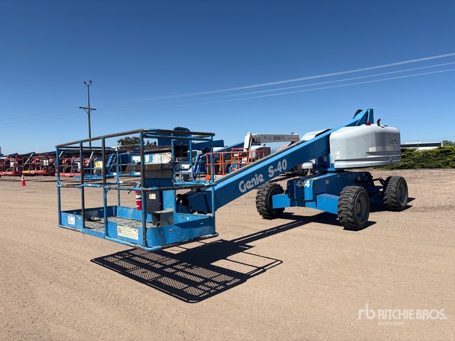 2014 Genie S-40 4WD Diesel Telescopic Boom Lift