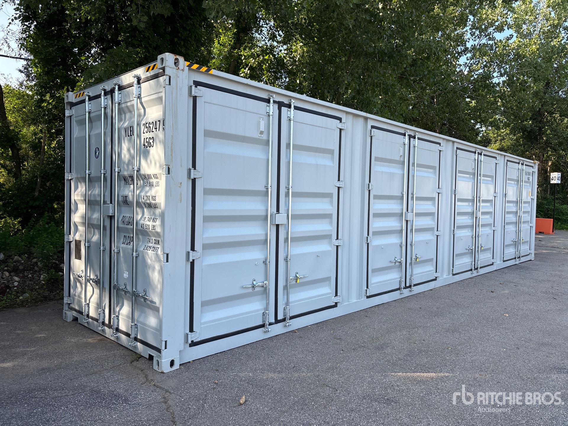 2026 40 ft High Cube Multi-Door Storage Container (Unused)