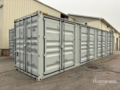 2026 40 ft High Cube Multi-Door Storage Container
