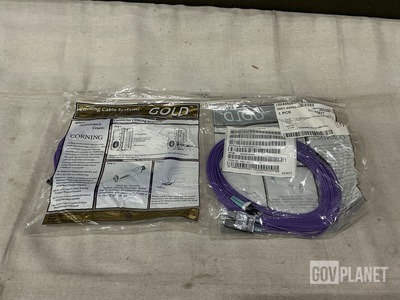 (75) Corning 2F UBENDPZPSX+LCDUP/SCDUP 6M VIOLET JKT Fiber Optic Cables