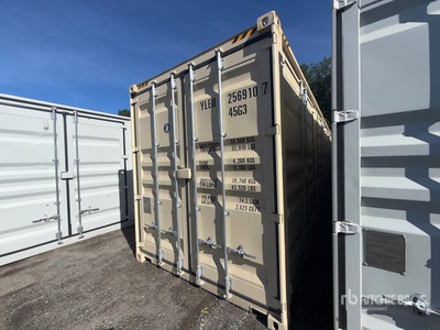 2026 40 ft High Cube Multi-Door Conteneur de stockage