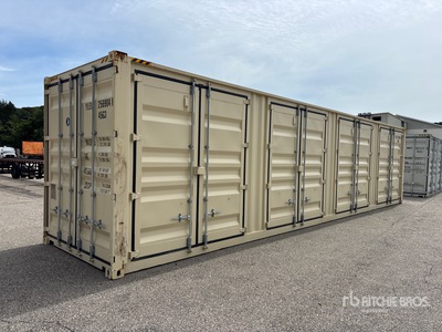 2026 40 ft High Cube Multi-Door Storage Container
