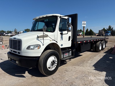 2015 Freightliner M2 106 6x4 Platte vrachtwagen