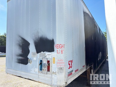 1999 Kentucky 53 ft x 102 in T/A Van Trailer